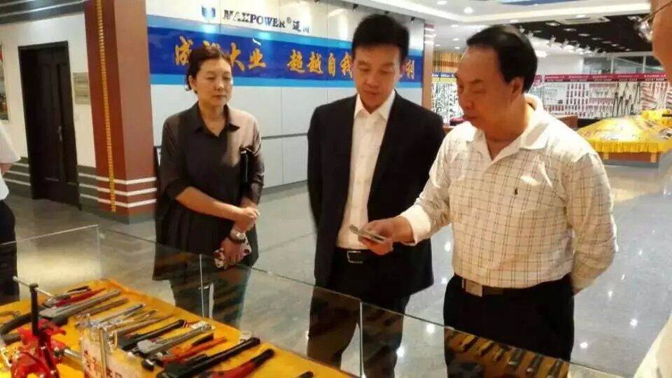 中企合作與國防交流委員會領導一行蒞臨威力工具集團調研(圖2)