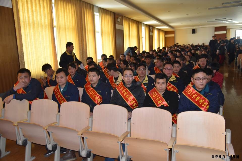 文登威力工具集團2016年度總結表彰大會順利召開(圖3)